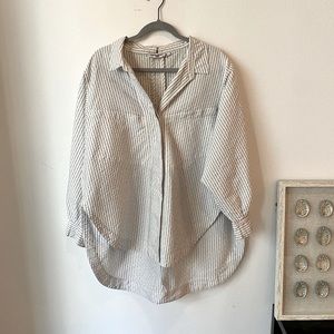 Opening Ceremony Cotton Blend Jacquard Shirt, Size 8